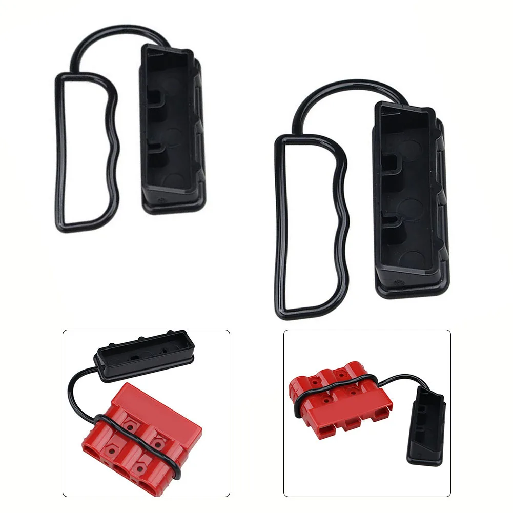 2 Pcs Dust Cap 3-Pole 50A For Automotive Connector Sealing In RV Trailer Yacht Bus And Industrial Vehicle Applications