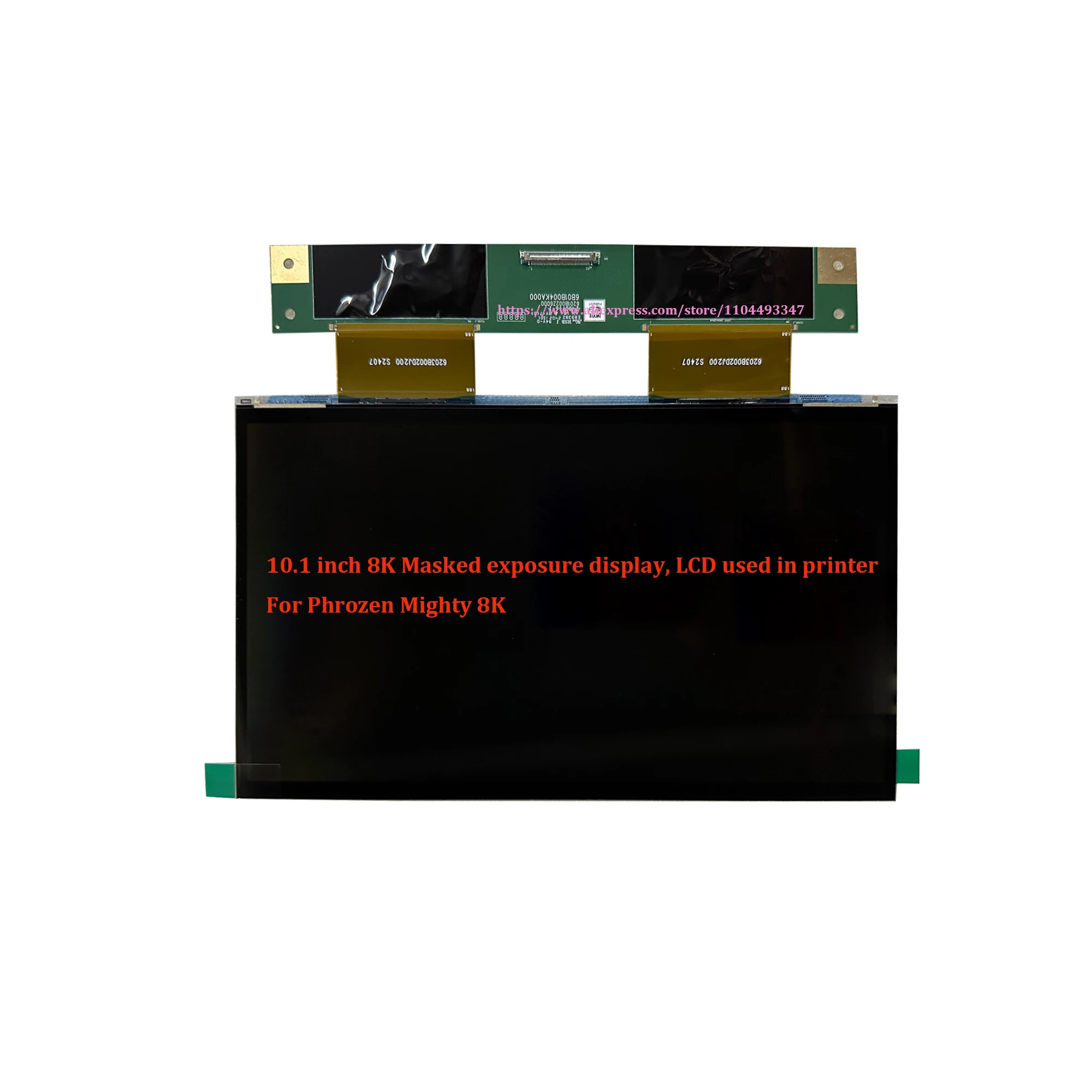 

10,1-дюймовый ЖК-дисплей с маской и экспозицией 8K, используемый в 3D-принтере для компонентов Phrozen Mighty 8K и запасной части