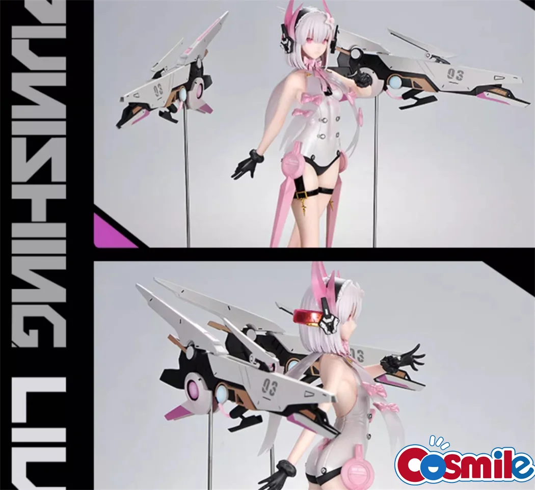 Cosmile-ゲーム周辺機器の罰則: 灰色のraven livアクションフィギュア人形のおもちゃモデル、ob11像、アニメの小道具、かわいい、公式