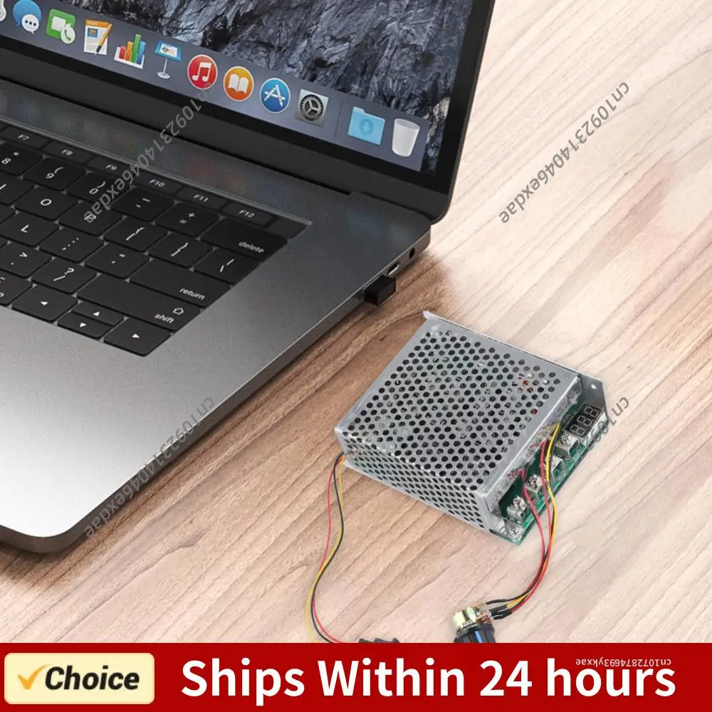 

Модуль контроллера привода двигателя постоянного тока DC 10-55В, модуль драйвера двигателя постоянного тока с ШИМ-управлением 100А, 12В 24В 48В, электронные компоненты для прямого/обратного вращения