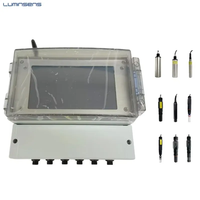 Sewage Treatment Plant Multiparameter Handheld Meter For Ph/ Temp/ Do/ Turbidity/ Conductivity Salinity Water Treatment Plant