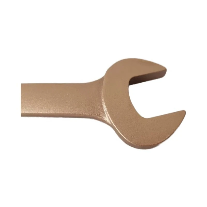 OEM Acceptable Explosion Proof Non Sparking Beryllium Copper Metric Open End Wrench 30*34mm ISO9001/CE Certified