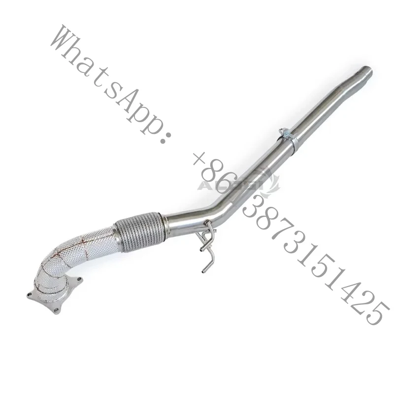 Suitable Octavia III Travel Edition (3V5) 4WD 2.0T 2015-2021 High Performance and High Quality Exhaust Lower Pipe