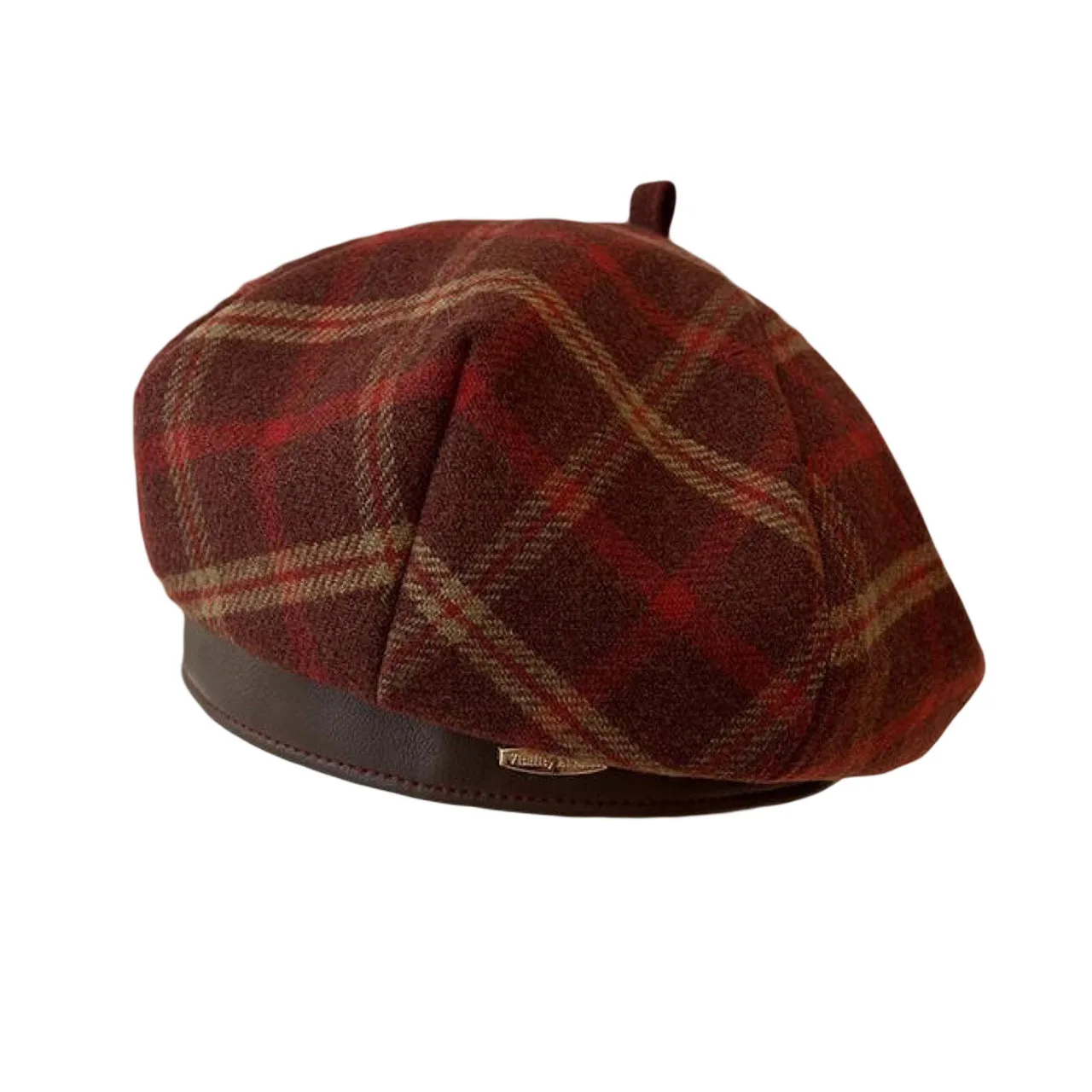 Neue frauen Retro Mode Wolle Baskenmütze Beiläufige Gestrickte Künstler Hut Vielseitig Wmar Runde Top Knospe Hüte Casual Outdoor Berets – Detail 4