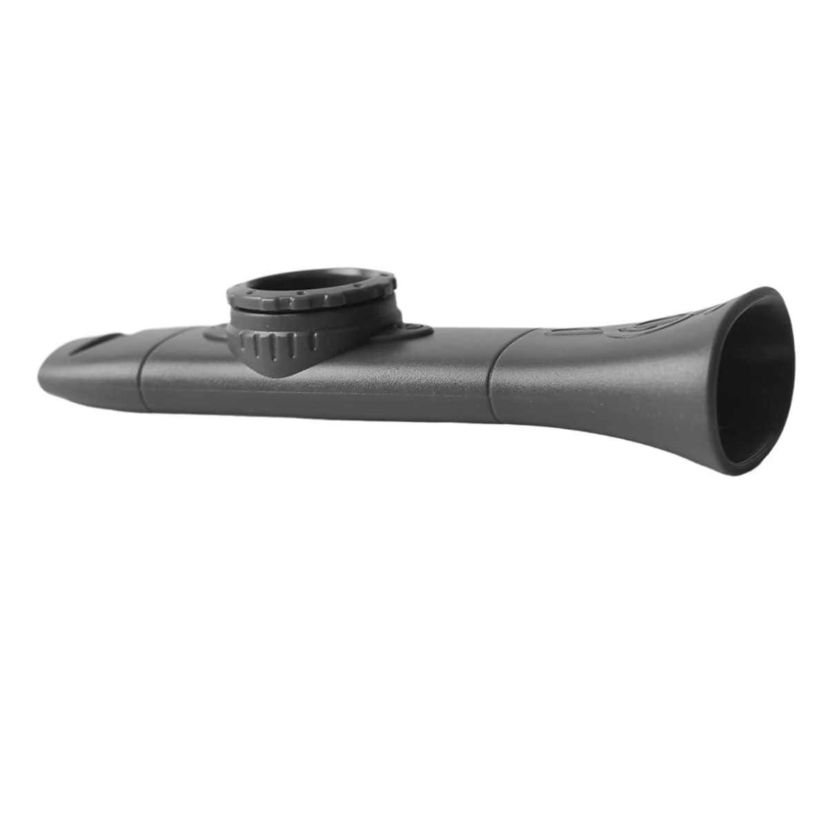 A71P Kazoo آلة موسيقية غشاء فوهة النفخ قابلة للاستبدال للجيتار والقيثارة والكمان ولوحة مفاتيح البيانو باللون الأسود #3