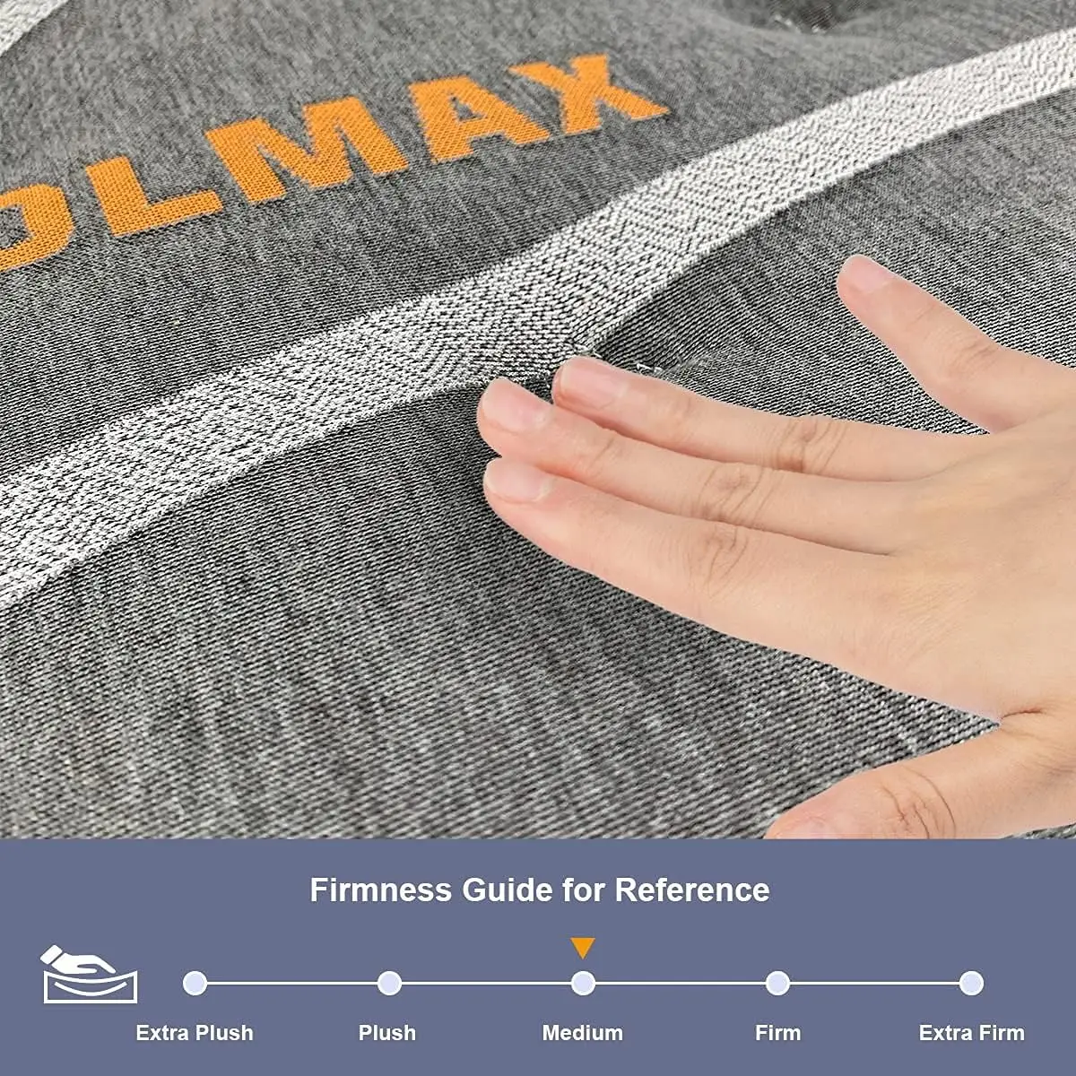 Colchão Elfreda Short Queen, colchão híbrido RV com molas de bolso superior de travesseiro de 12 polegadas, molas internas de espuma de memória firme média, suporte