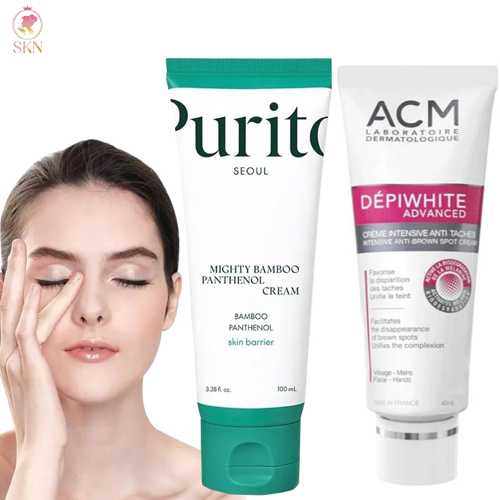 

Korean Whitening Teaching Fade Spots Essence Cream Deep Hydration Brightening Blackhead Keratin Whitening Even Skin Tone Face