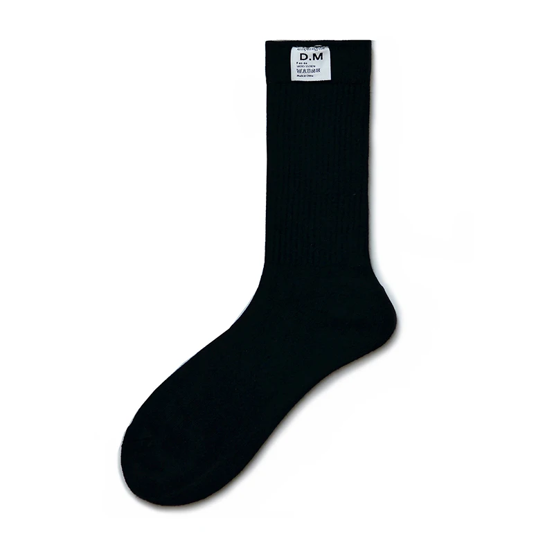 Socks For Men Calcetines Business Socks Crew Meias Basketball Solid Man Socks Cotton Sweat Absorption Sport Men Sock Football