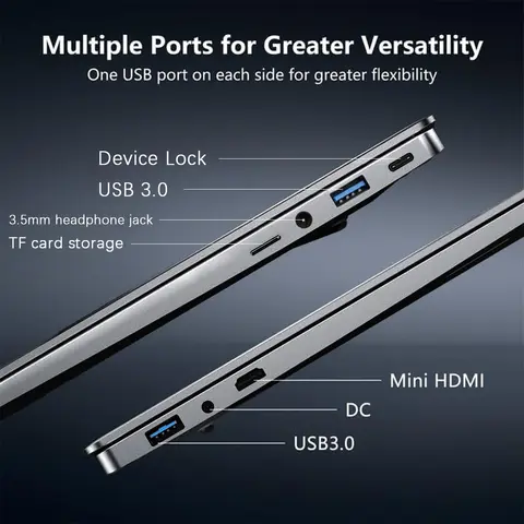 CHUWI MiniBook X 2025 2-i-1 bärbar surfplatta Intel N150 processor 10,51 10 best sales anteckningsbokspel - №7