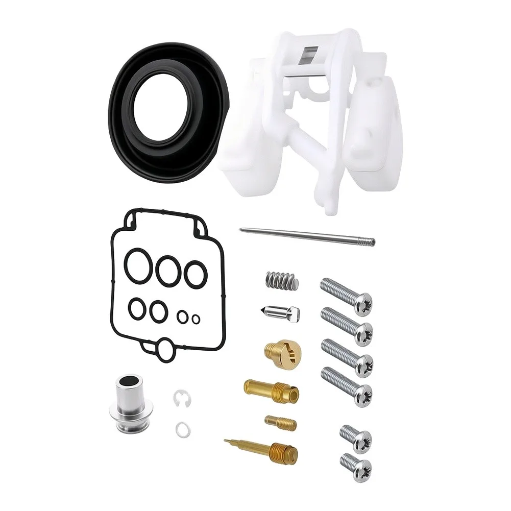 For Off-road Riding Carburetor Rebuild for Kit Restores Idle Stability Fixes Power Loss Carburetor Rebuild Kit As Picture Show