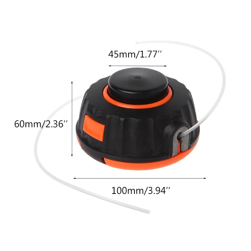 Cabezal de corte de césped Universal para cortacésped de gasolina, herramienta de corte de jardín, bomba de línea de 2 líneas, desbrozadora