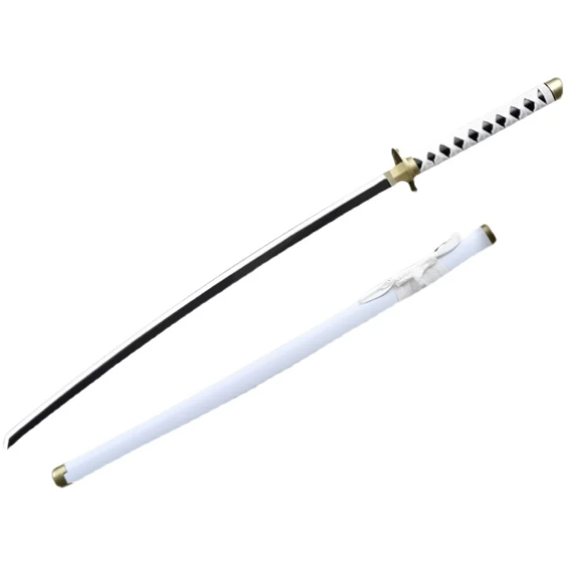 Iaido bamboo samurai blade wooden knife with sheath boy children's toy wood blade cos performance Tang Heng simulation Taidao