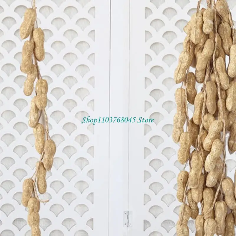 R53F Artificial Vegetable Fruit Garlands Vine for Home Farm Party Wall Decor