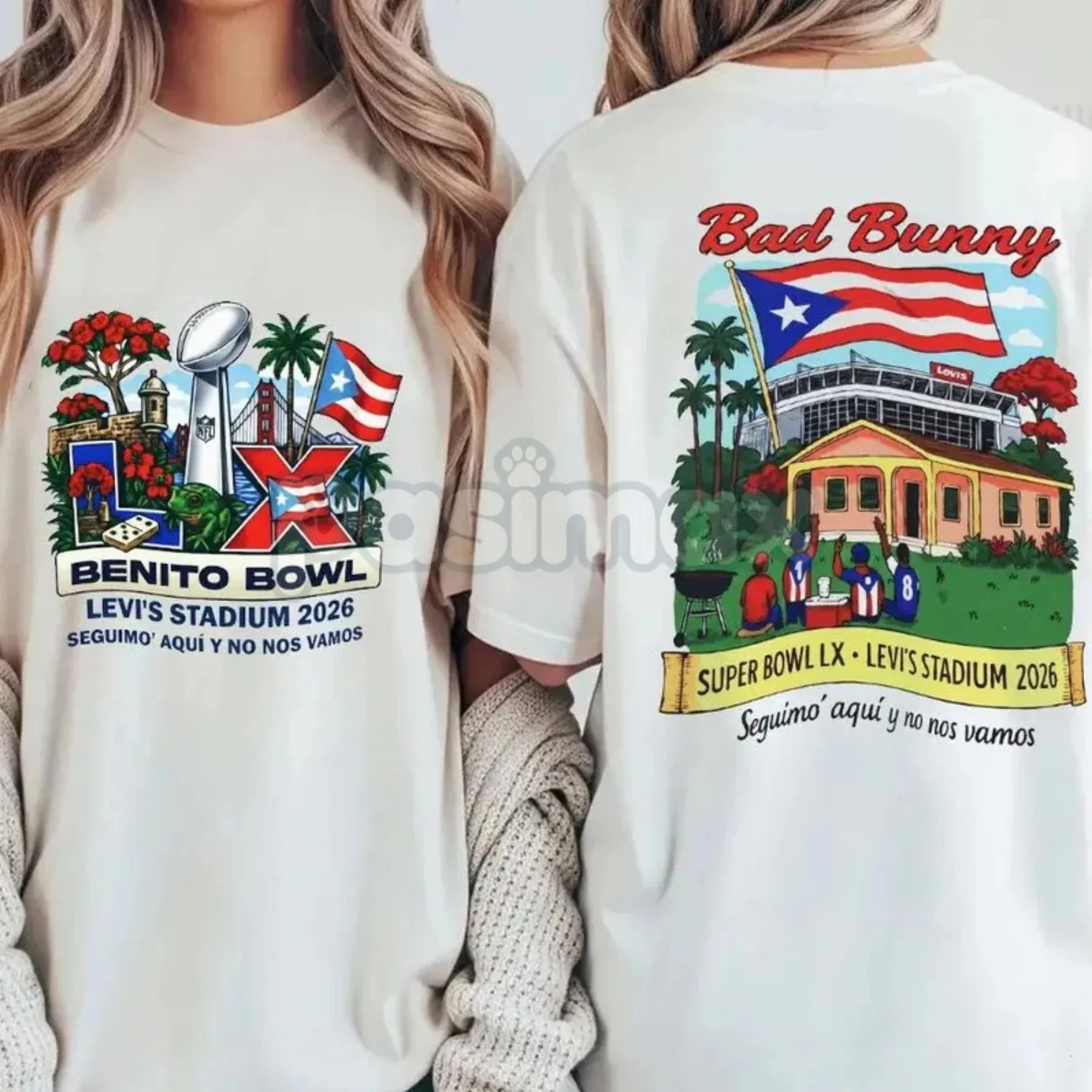 الضوء الأزرق العلم خمر بورتوريكو المحملة الراقية الفاخرة لكل من الرجال والنساء أعلى Y2k الصيف الساخن بيع #2