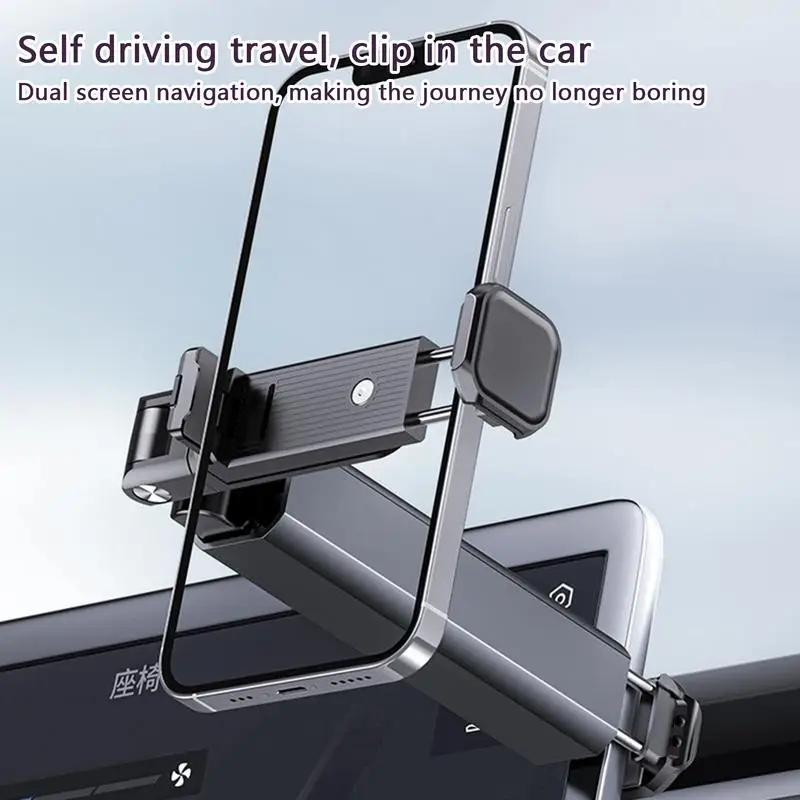 Airplane Phone Holder Portable Travel Stand Desk Flight Foldable Adjustable Rotatable Selfie Holding Train Seat Stand Support