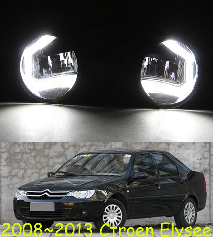 Car bumper lamp for headlight Citroen C2 Elysee Daytime light LED car accessories daylamp for Picasso C-Triomphe c4 fog lamp