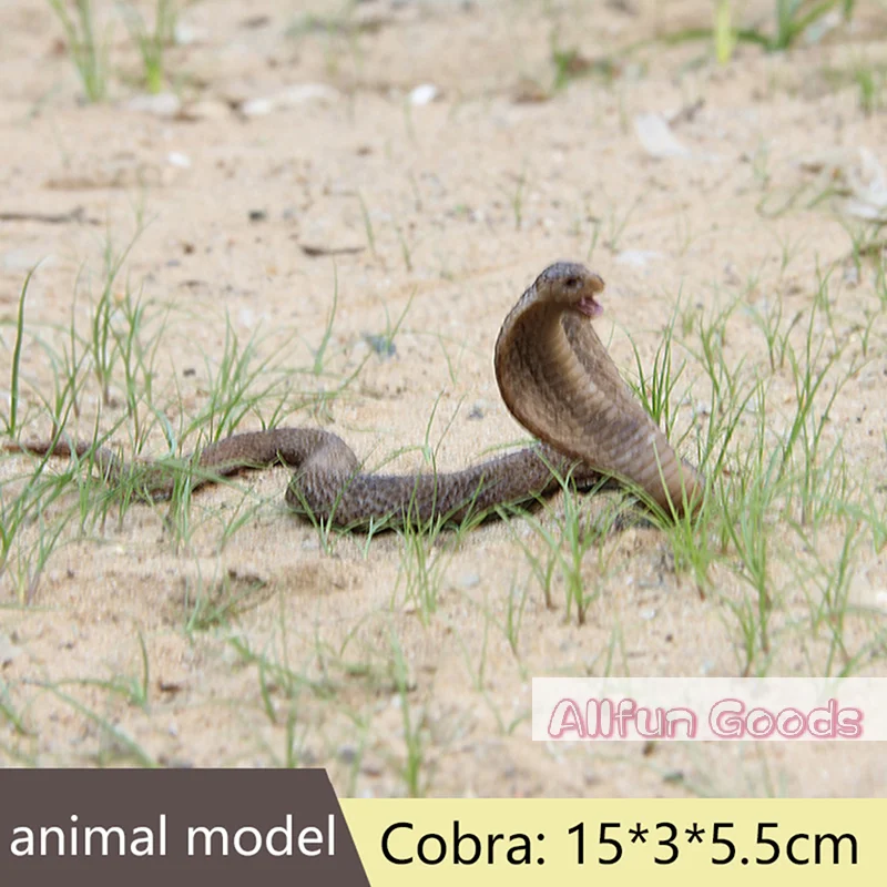 [TG835]Realistic Simulation Snake Cobra Model Toy Garden Joke Prank Gift Halloween Tricky Toy