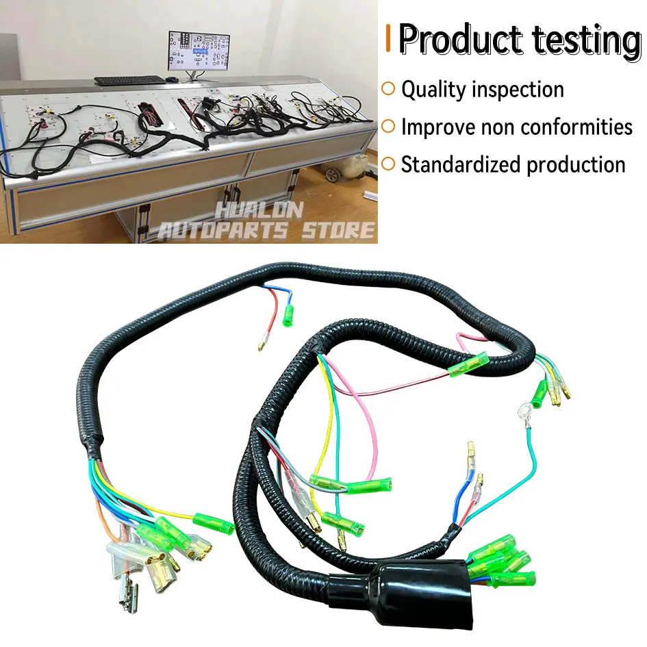 32100-102-000 Main Wiring Harness 32100-077-000 For Honda CT90 K1 K2 K3 Models Trail90 CT90 1970 1971 1972 32100102000