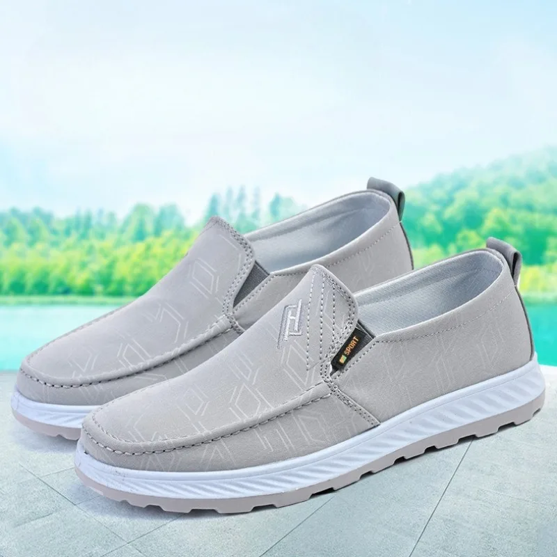 Fashion Men's Sneakers New Casual Sports Shoes Versatile Breathable Walking Shoes for Man Outdoor Comfortable Anti-slip Flats