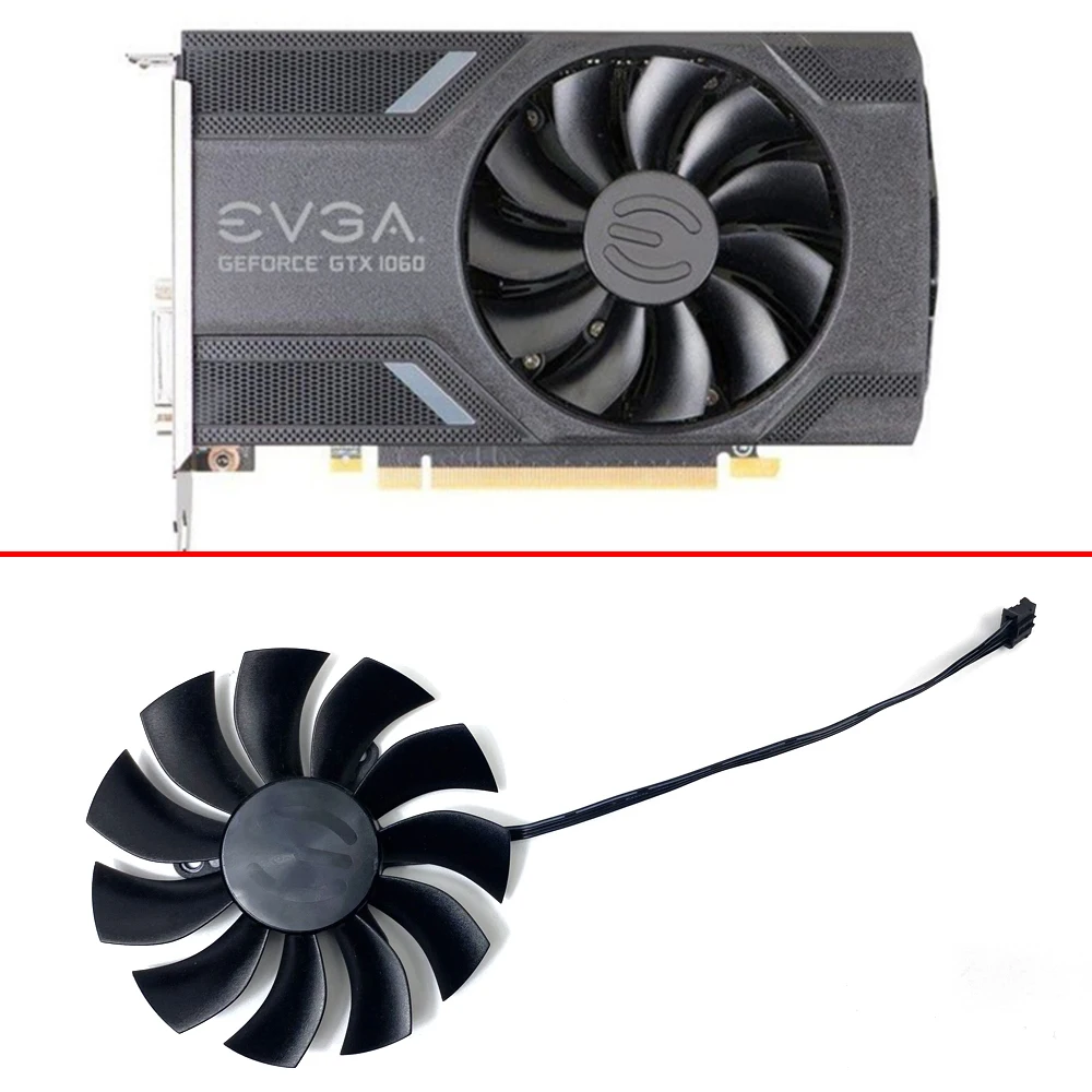 Cooling 87MM PLA09215B12H 4PIN GTX1060 ITX Cooler Fans Fan EVGA GeForce GTX 1060 960 950 SC GAMING Video Card As Replace Fan