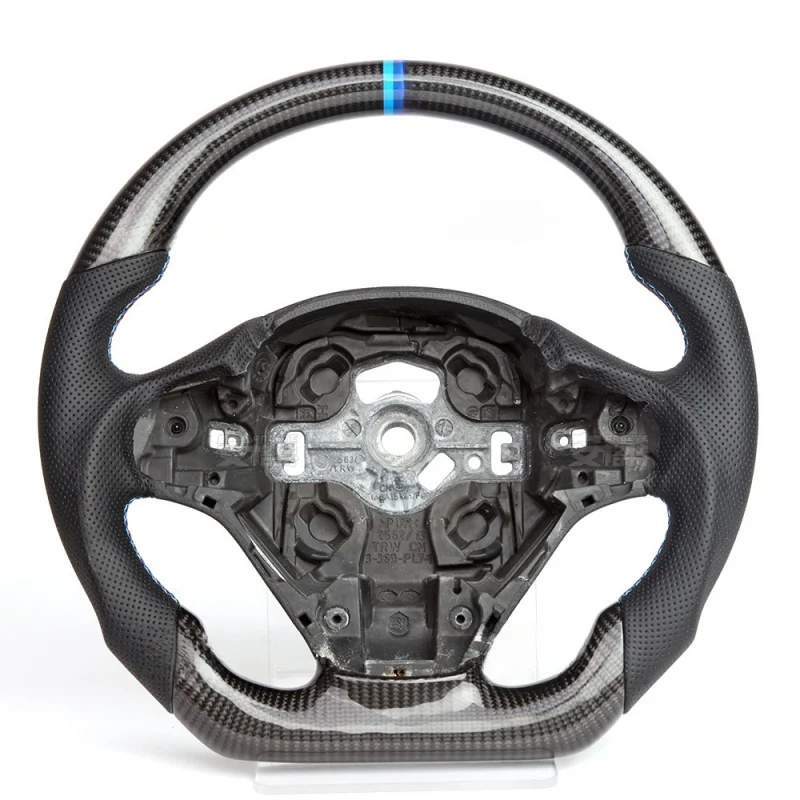

suitable for BMW F30 real carbon fiber steering wheel with hand-stitched leatherSource manufacturer offers custom