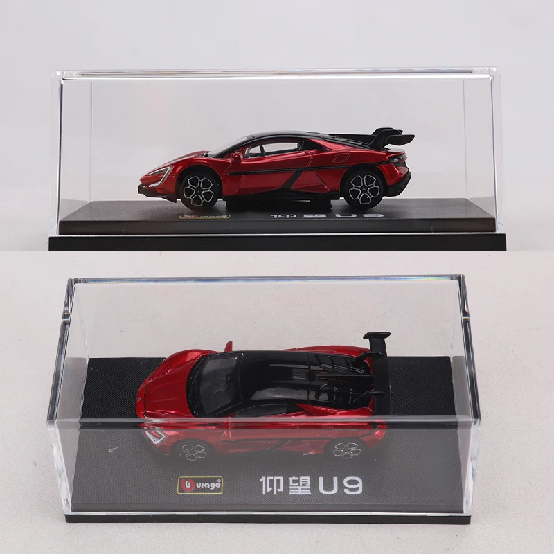 Burago 1:64 BYD Yangwang  look up U9 Alloy Model Car view 6