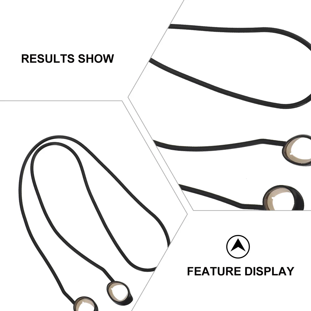 

2Pcs Earphone Cord Neck Leash Fine Workmanship Practicality Applicable Various Wireless Earbuds Sports Activities