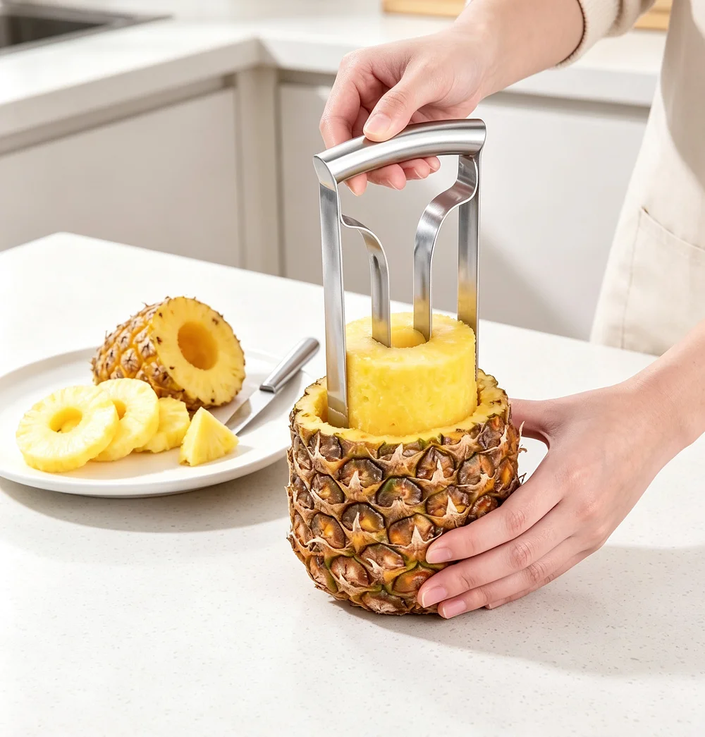 Pengupas dan Pemotong Nanas da - Pineapple Corer Slicer ulasan dan harga
