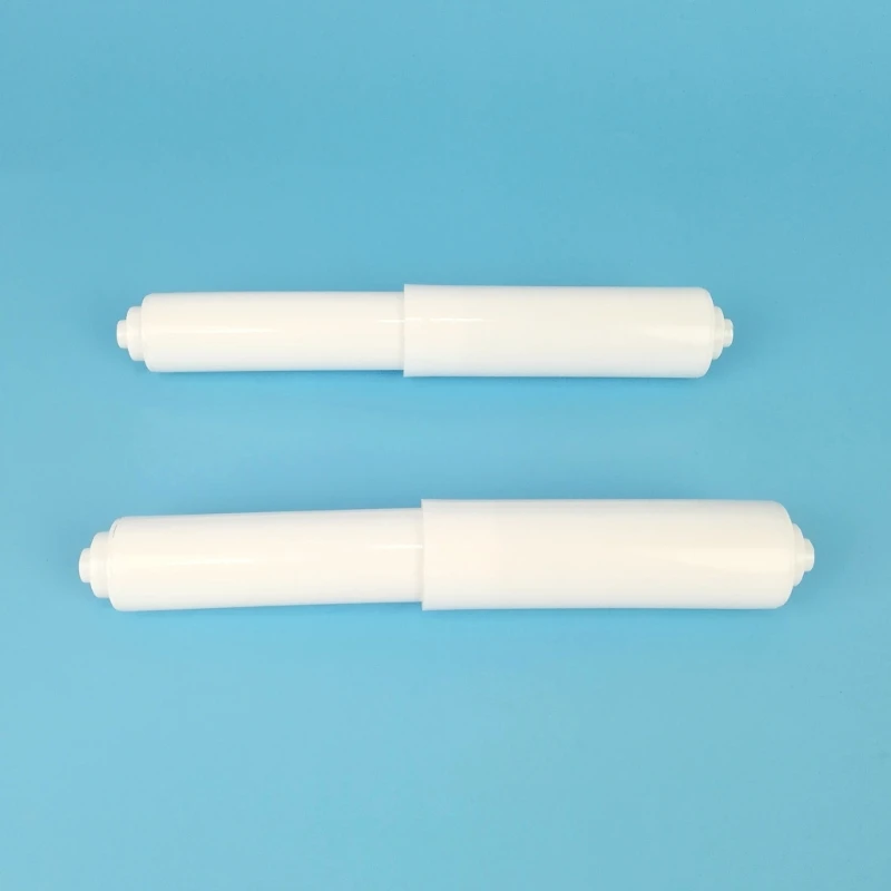 3pcs Toilet Roll Paper Shaft Replacement Flexible Plastic Paper Holder Roller Spindles Insert Spring Bathroom Accessories