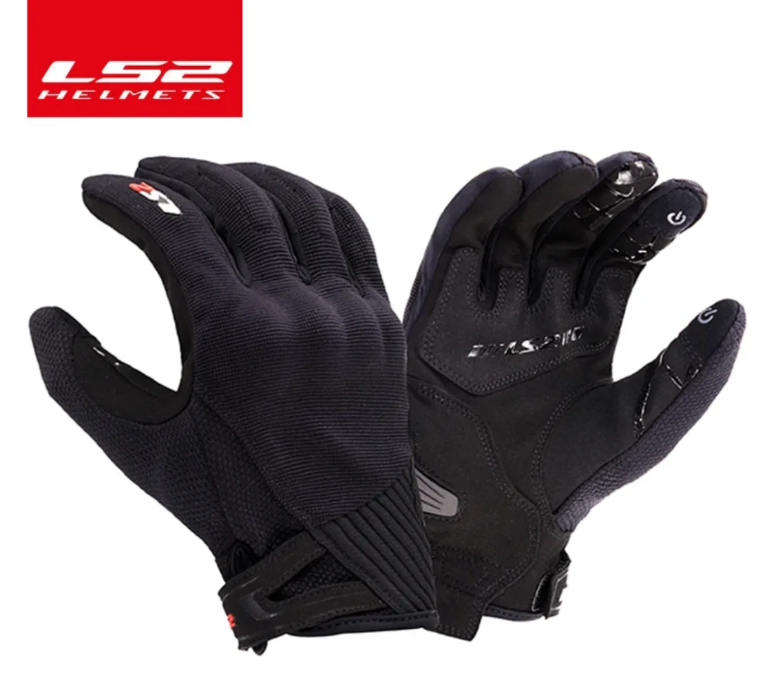 

LS2 MG018 Summer Riding Gloves ls2 men Motorcycle Gants touch screen wear-resistant comfortable protective handschoenen