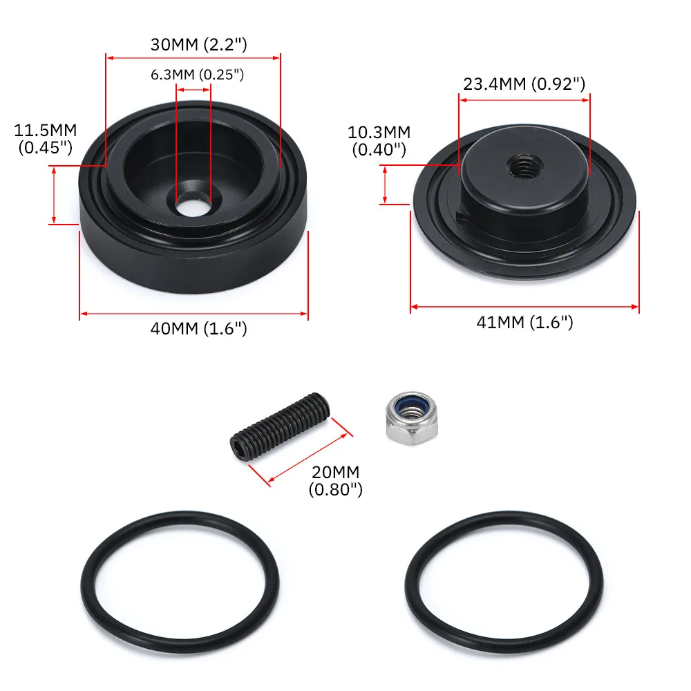 1Set Aluminium Auto Heckscheibenwischer Löschen Kit Stecker Kappe für Honda Acura Toyota Mazda Nissan Kia Universal Auto Zubehör – Detail 5