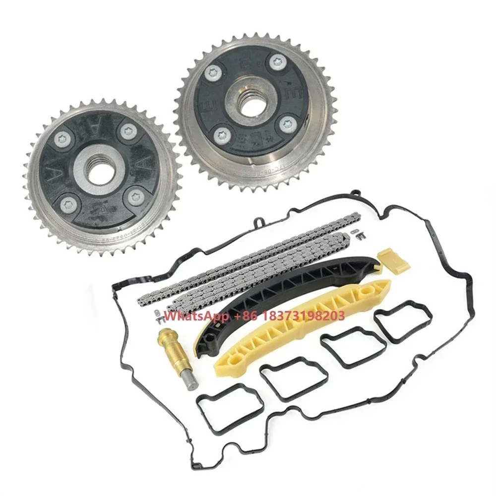 

A2710500411 Replacement Timing Chain Kit Camshaft Gear M271 Compressor for Mercedes C180 C230 Auto Parts 1 Year Warranty