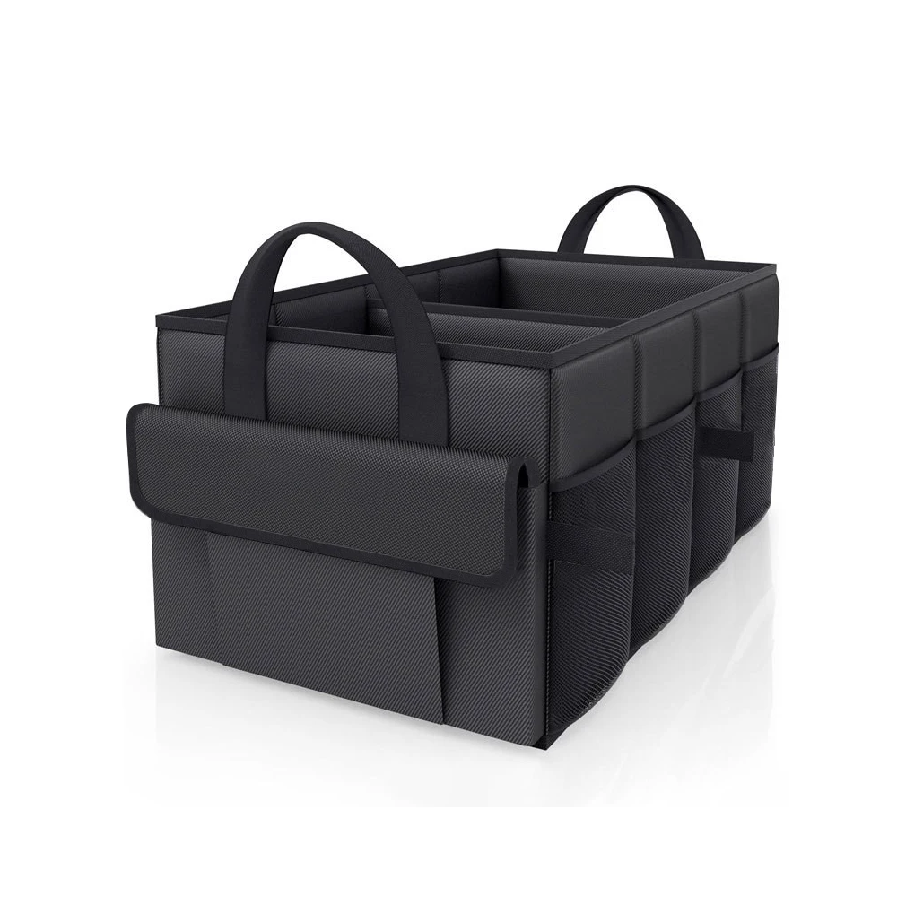 

45L Foldable Car Trunk Organizer for Suv, Multi-Functional Collapsible Storage Box Side Pocket for Tools, Space Saving
