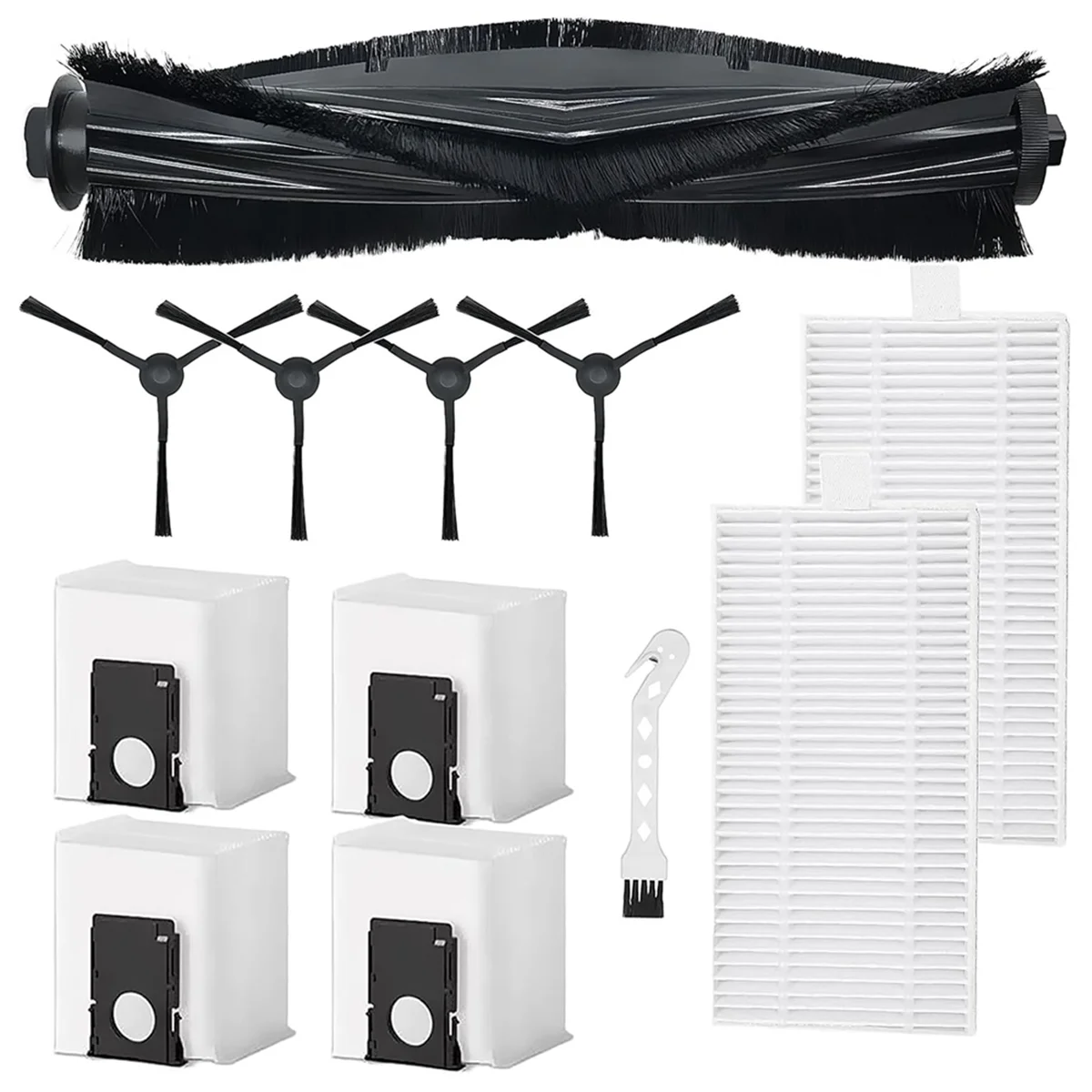 

Hot sale For J20, for W20 W20 Pro Robot Vacuum Cleaner Main Side Brush Hepa Filter Mop Cloth Dust Bags Accessories