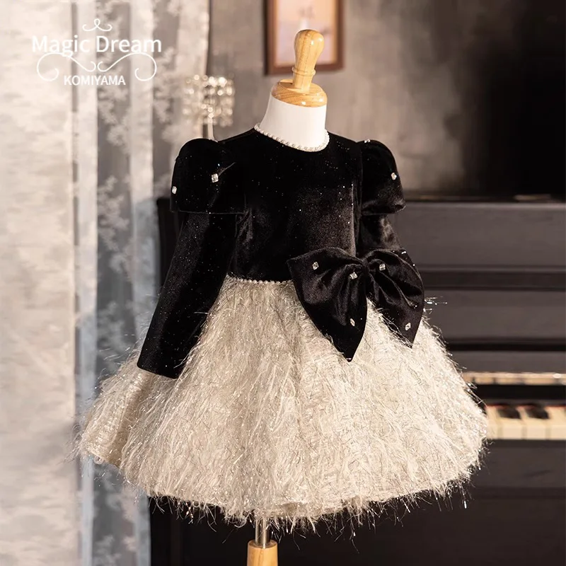 Customized New Children's Evening Gown Host Piano Performance Wed Birthday Party Flower Girl Dresses Vestidos Princess Dresses