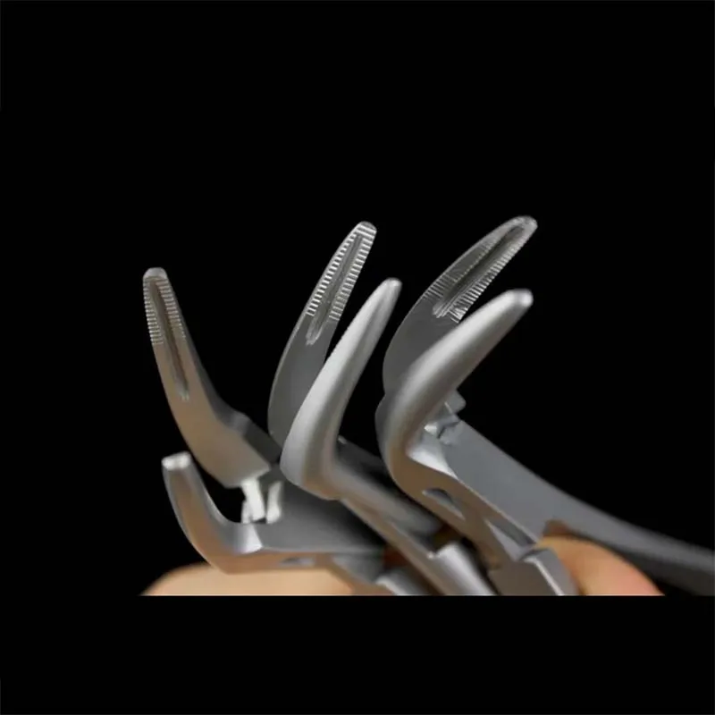 Adult and child extraction forceps, household dental universal extraction forceps, resin extraction artificial products