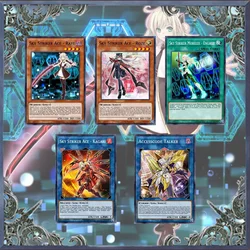 70 Stuks Sky Striker De Zwarte Heks Yugioh Kaartspel Deck Niet Origineel Meester Duel In Voorraad