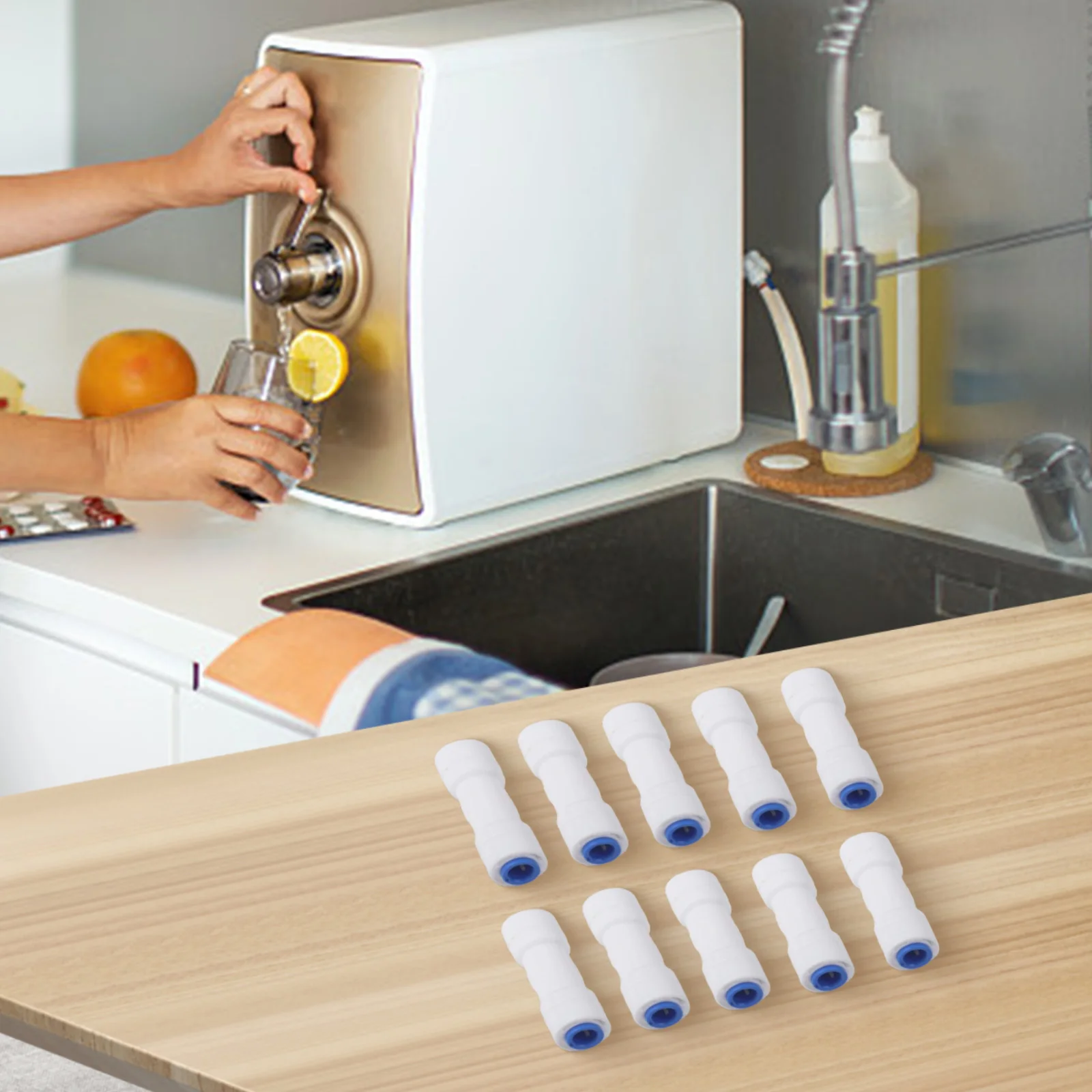 

Системы очистки воды Быстроразъемный обратный клапан Прямой обратный клапан Герметичный водяной клапан Размер трубки OD 6,5 мм 1 4