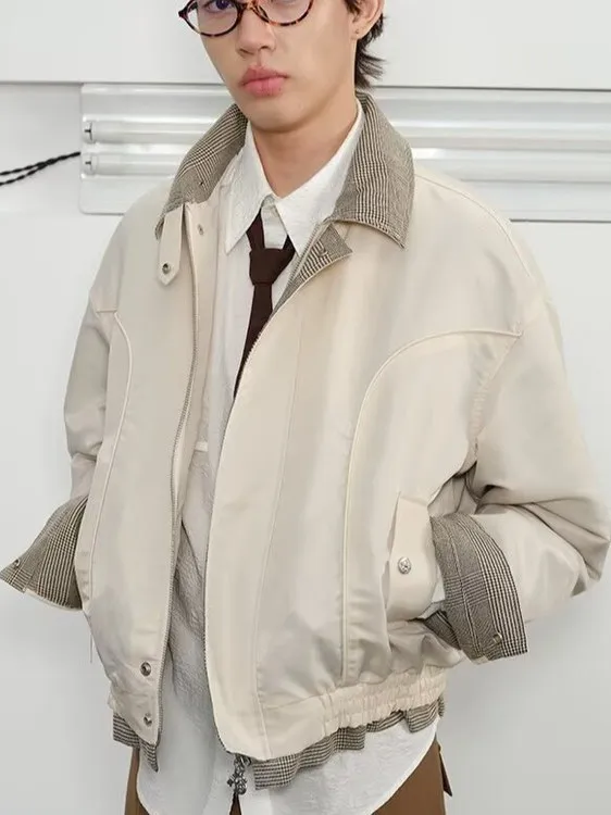 

Мужская одежда Pilot Jaet Sli, модная весна-осень 2023, новая высококачественная одежда-стойка из полиэстера, повседневная длинная одежда...