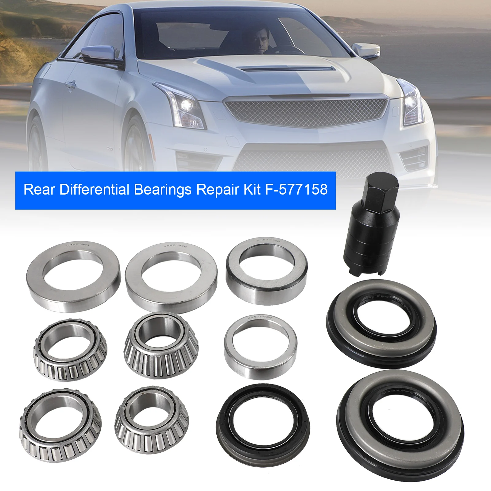 

Ремкомплект задних дифференциальных подшипников F- 577158 для Cadillac ATS CTS 2013-2019
