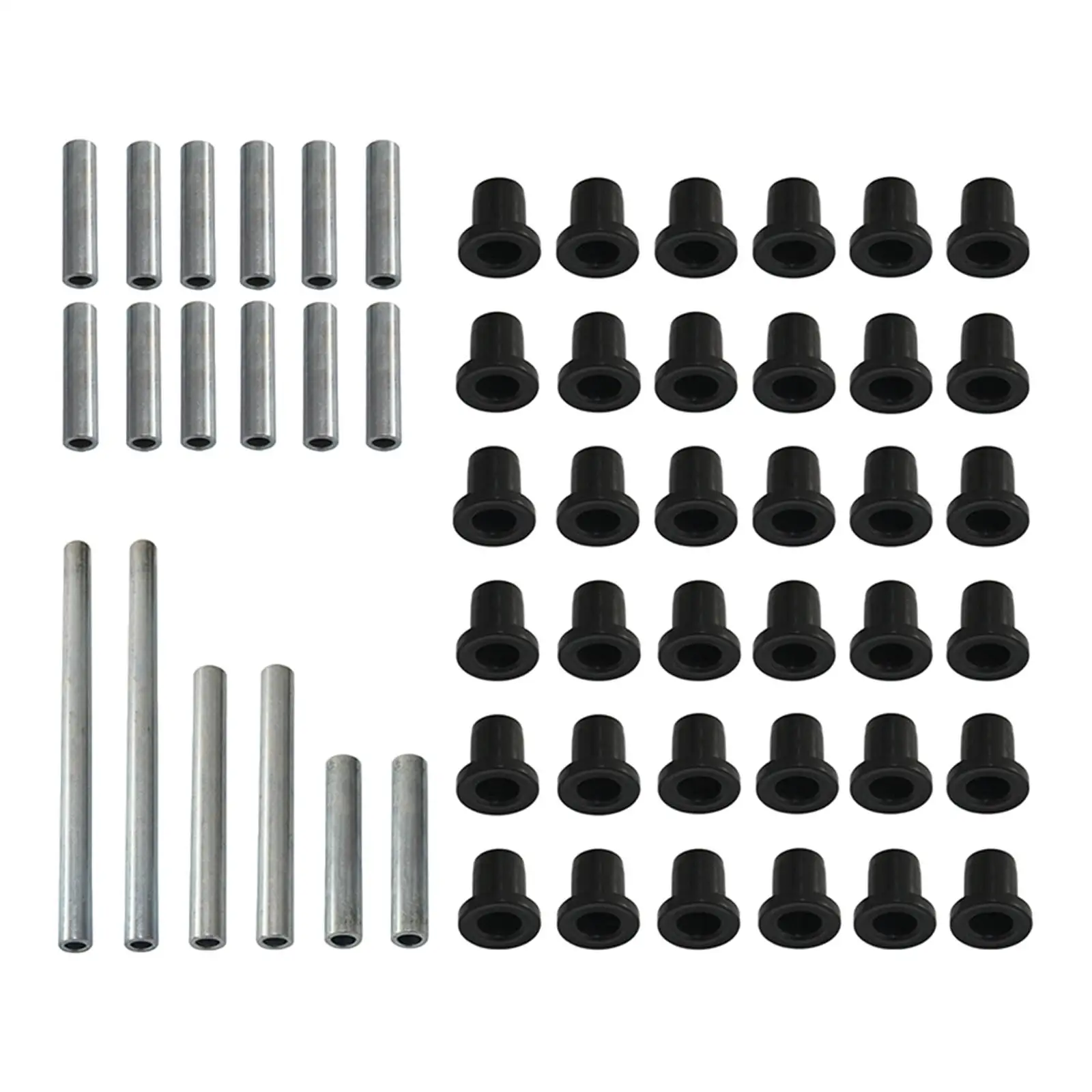 A Arm Bushing Kit Complete Kit Sleeves and Hardware Durable Heavy Duty Replace