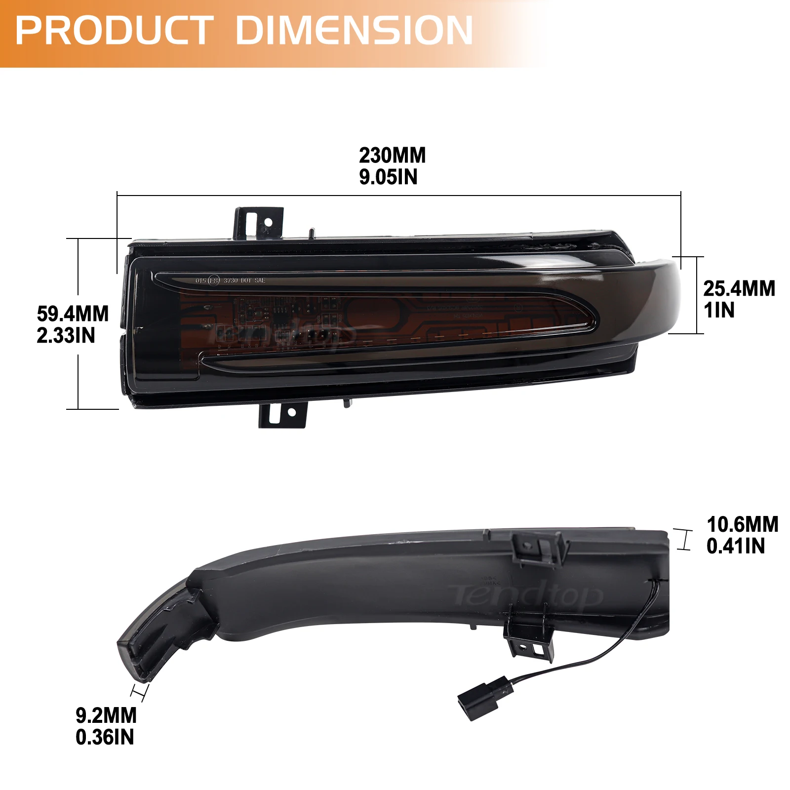 Dynamic LED Turn Signal Light Lamp For Mercedes Benz CLS W219 2011 CLC SL R230 SLK Class R171 E-coupe W207 C207 2009-2010