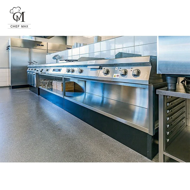 

Промышленное кухонное электрическое оборудование Газовое коммерческое кухонное оборудование Гуанчжоу