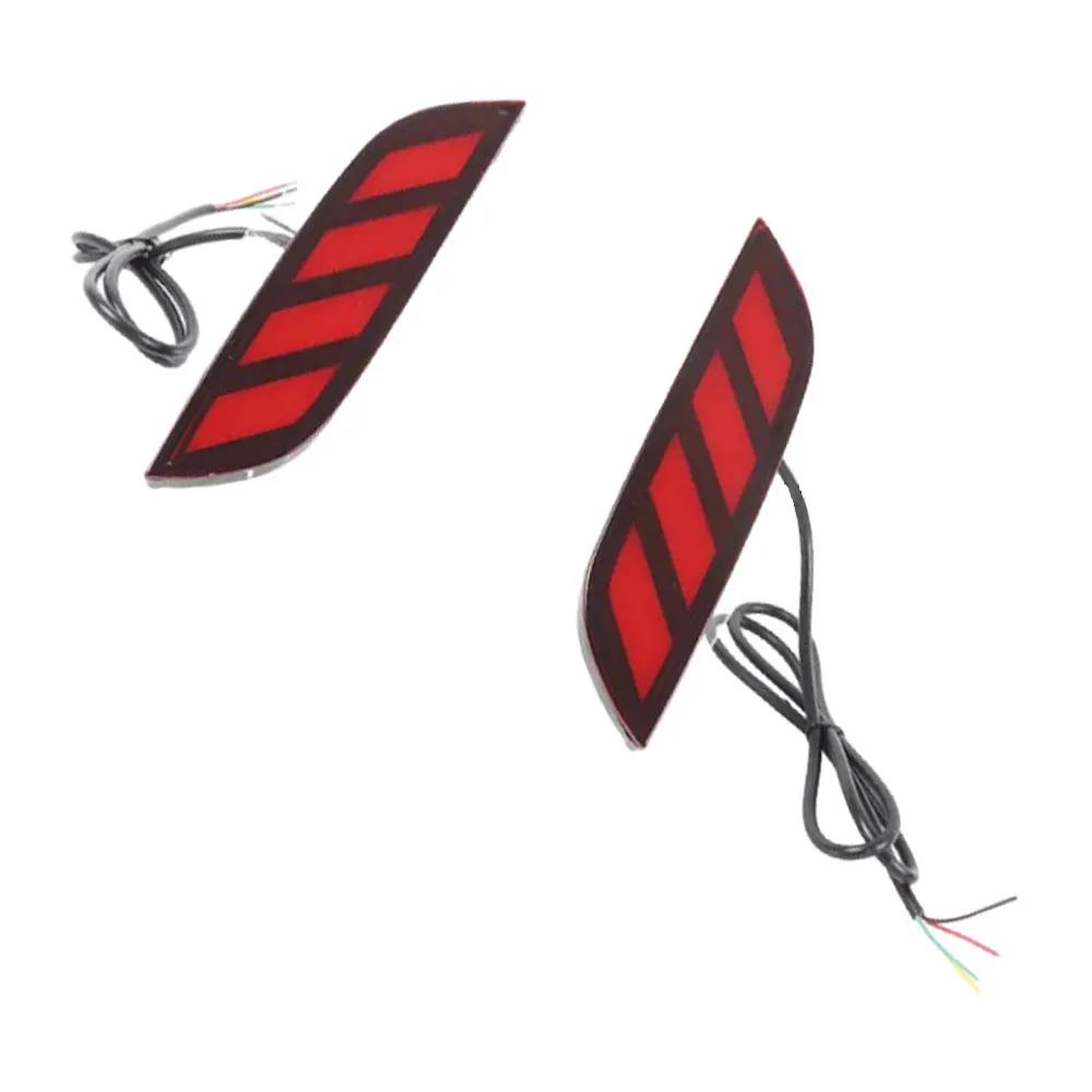 Verbesserte Sichtbarkeit Auto LED Heckstoßstangenlampen ABS Vielseitig Utility Passend für Honda City 2020-2022 LED-Rücklichter