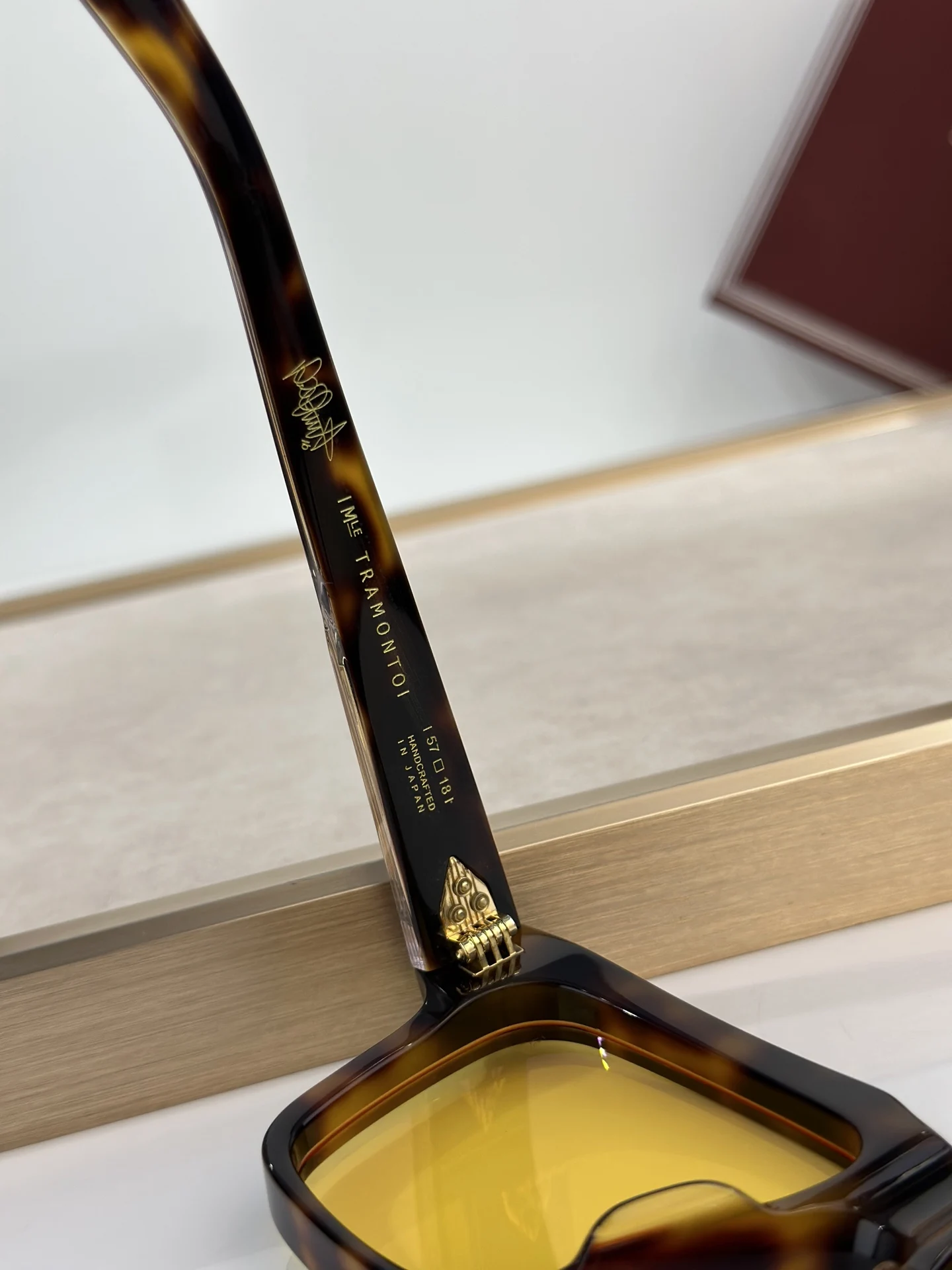 جاك ماري ماج اليابان نمط ترامونتو النظارات الشمسية اليدوية خلات أعلى جودة الرجال خمر النظارات الرجعية مع صندوق هدية