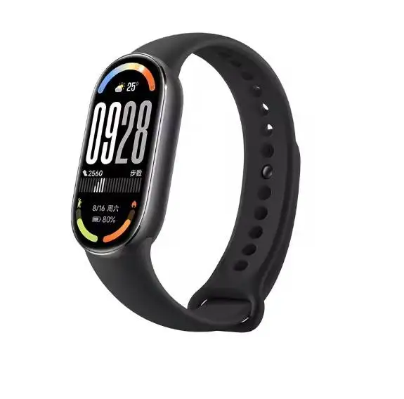 Nova Versão Global 2026 Xiaomi Smart Band 10 com Tela AMOLED de 1,72 polegadas, Bateria de 21 dias, Lembrete de Chamadas e Função de Controle Remoto