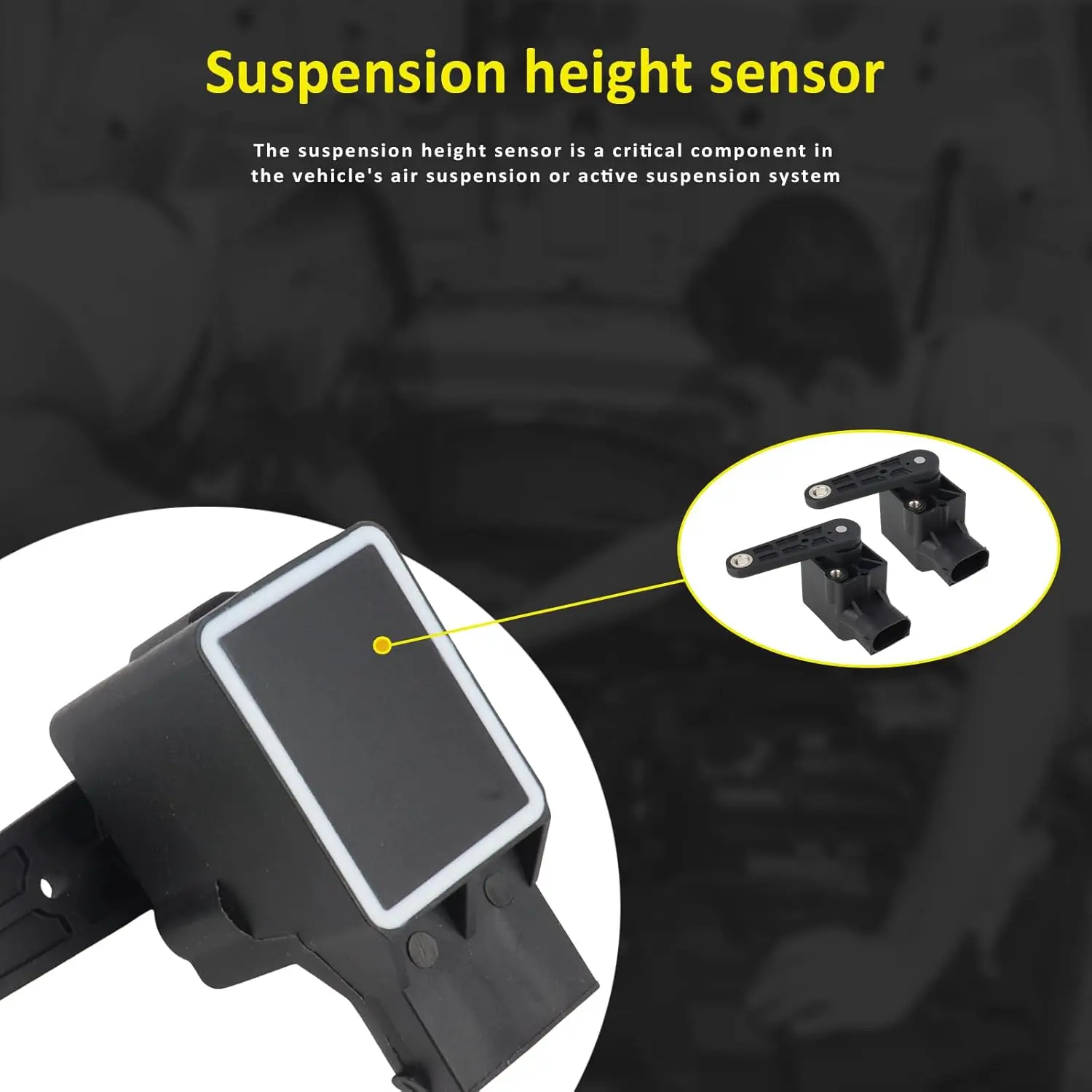 2PCS Height Sensor is Suitable For Benz W169 W245 A209 C209 C219 C216 W203 VL203 CL230 W211 X164 W163 W164 0105427717
