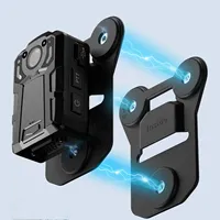 Magnetic Suction Back Clip Contains Magnets Inside and Outside Strong Suction For Boblov Body worn Camera Mini Camera KJ21 PD70