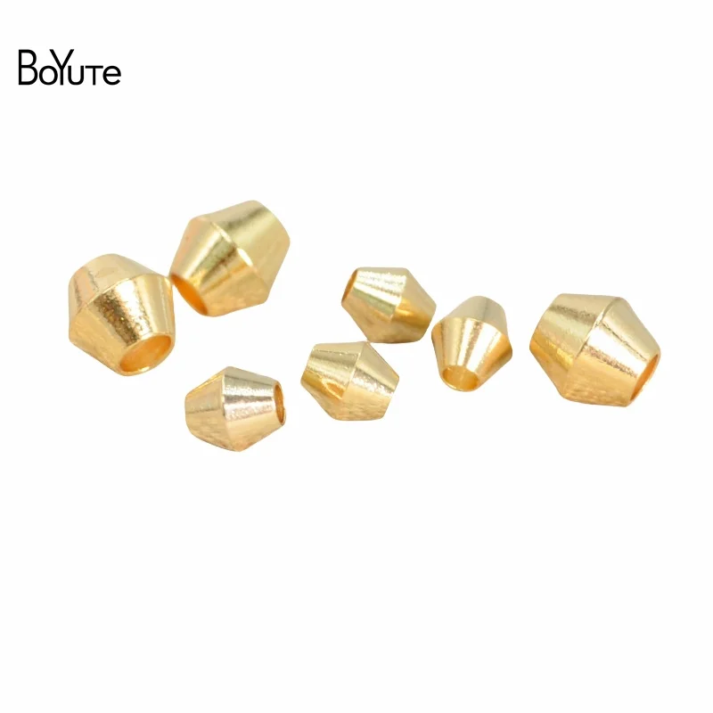 

BoYuTe (100 шт./лот) 4 мм 5,5 мм металлический фотоэлемент «сделай сам», бусины ручной работы, изготовление ювелирных изделий