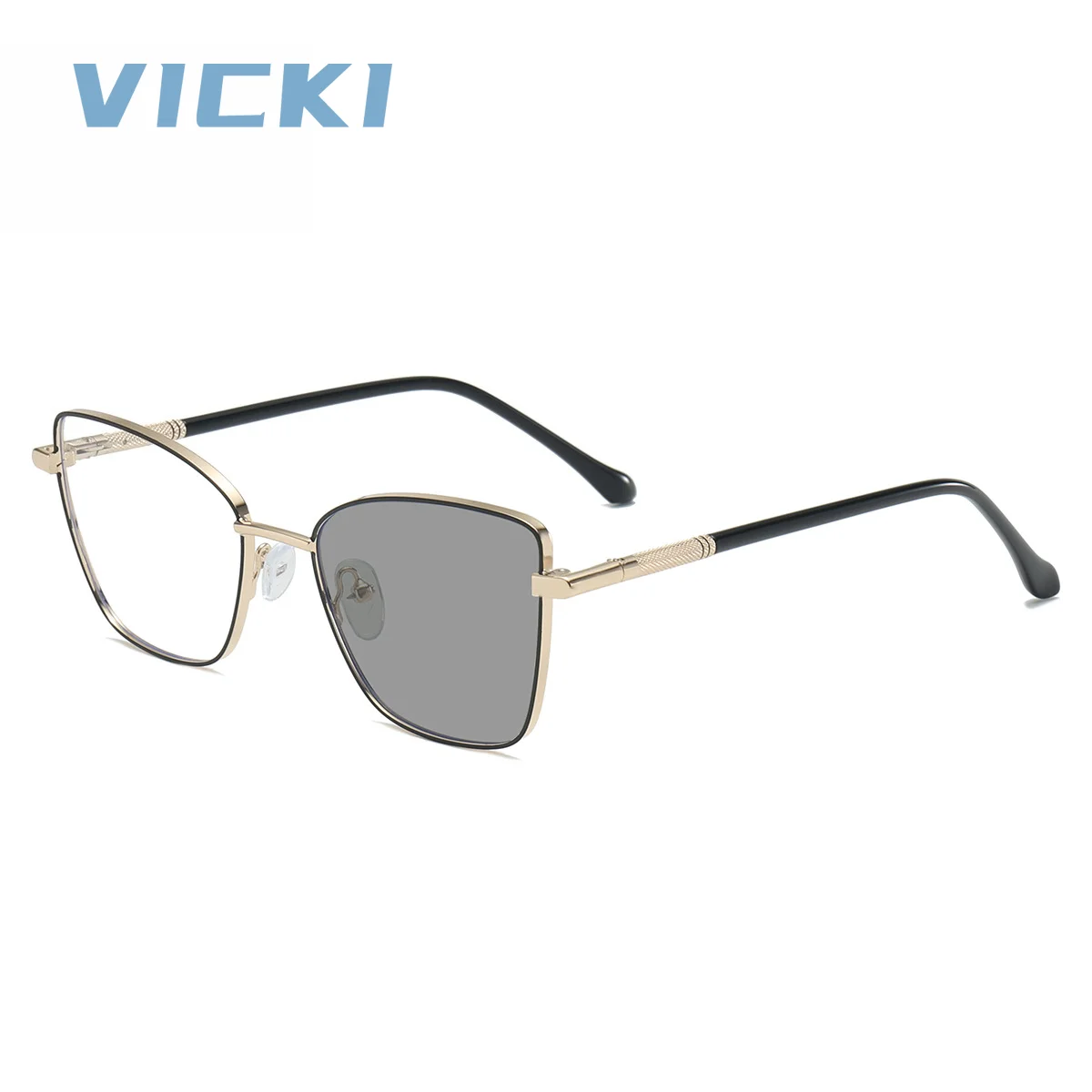 VICKI Lunettes personnalisées pour femmes, progressives, multifocales, photochromiques, anti-rayons bleus, sur ordonnance personnalisable, 26082